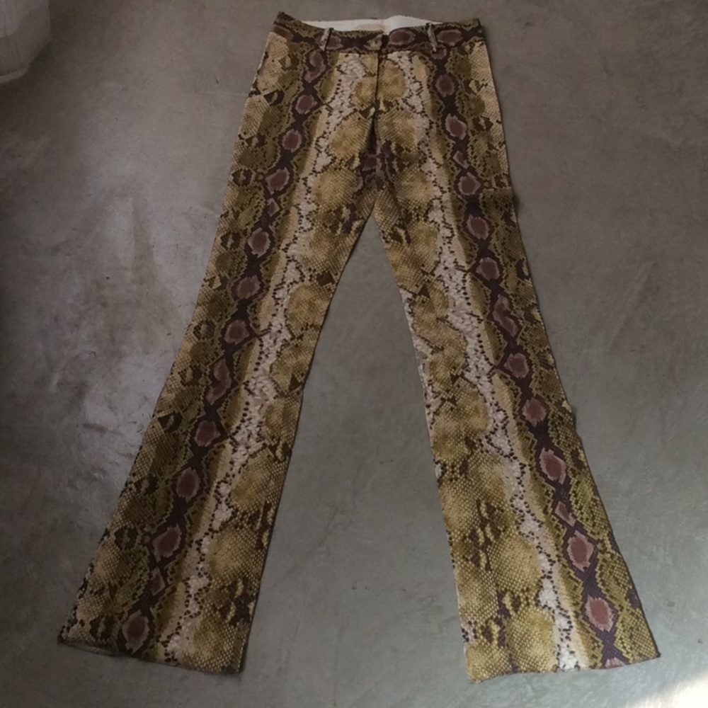 MICHAEL  KORS Snake print pants. Made in Italy - Picture 2 of 10